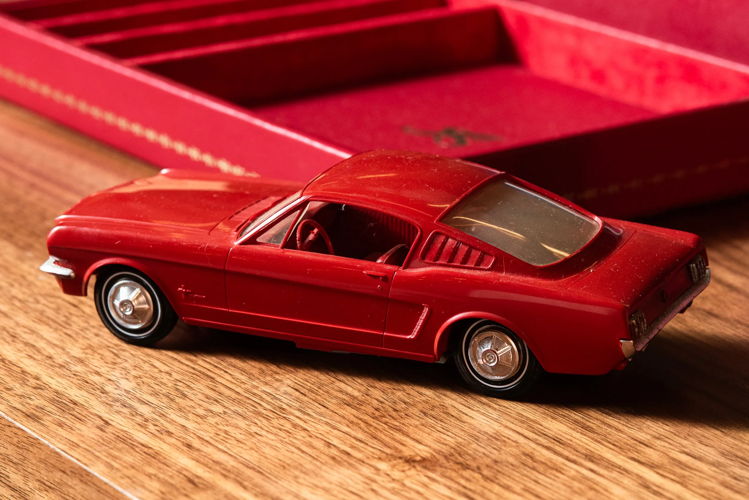 1966 Mustang Coupe Ford Dealer Promo Model from AMT