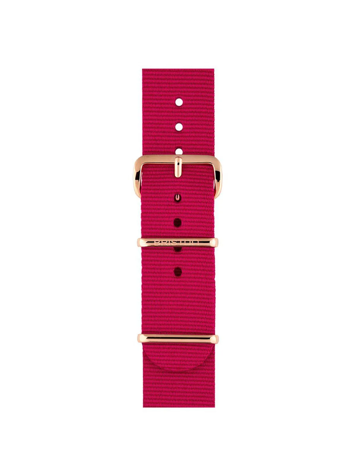 Briston Nato Strap Raspberry Rose Gold 20mm