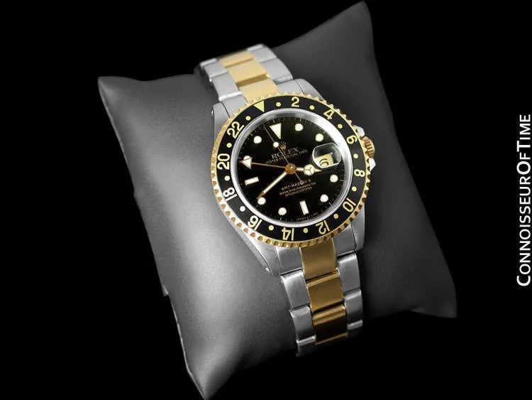 Rolex GMT Master II - Two-Tone Oyster Perpetual Date, Stainless Steel & 18K Gold - Ref. 16713